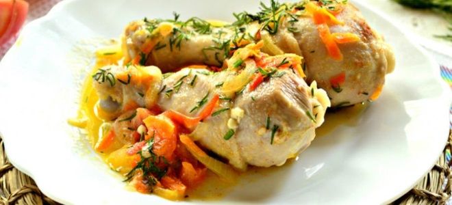 блюда из куриной голени блюда из куриной голени