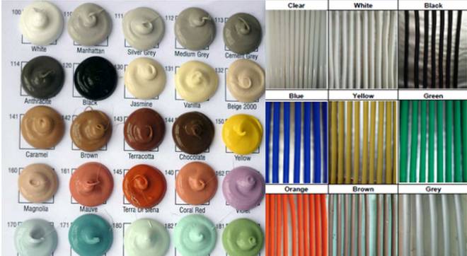 цветной силиконовый герметик цветной силиконовый герметик