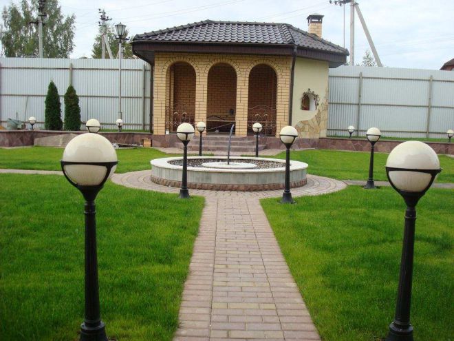 Дизайн беседок из кирпича Дизайн беседок из кирпича