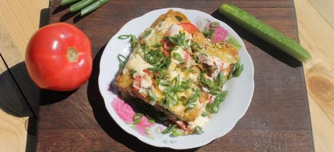 кабачки в кляре с помидорами кабачки в кляре с помидорами