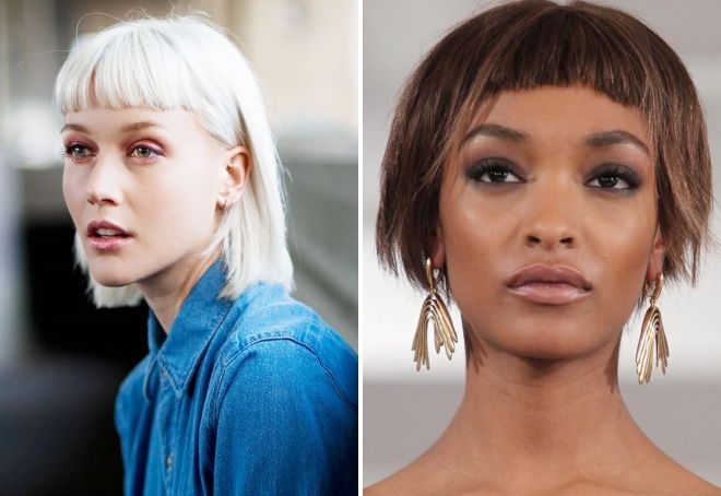 короткая челка с короткими волосами короткая челка с короткими волосами