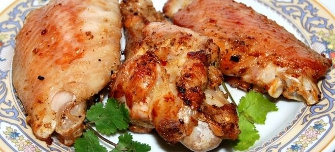 крылья индейки в духовке крылья индейки в духовке