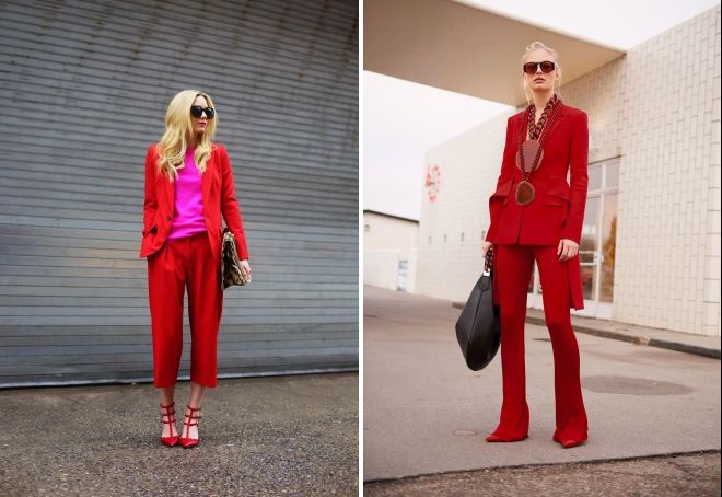 с чем сочетается красный цвет в одежде с чем сочетается красный цвет в одежде