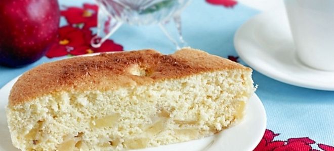 фото5 шарлотка с яблоками в хлебопечке