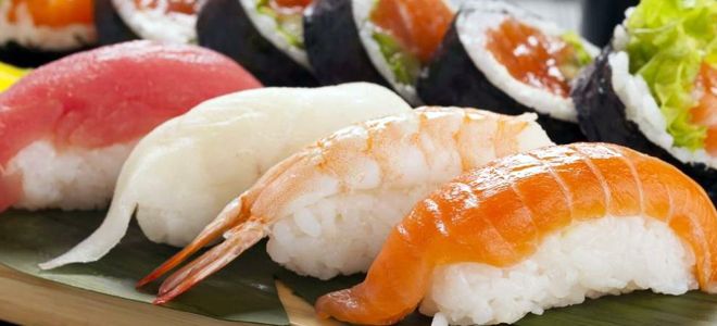 суши нигири суши нигири