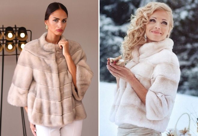 свадебный полушубок из норки свадебный полушубок из норки