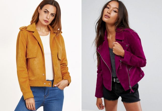 весенняя женская замшевая куртка весенняя женская замшевая куртка