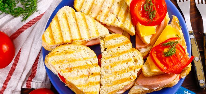 вкусные бутерброды на гриле вкусные бутерброды на гриле