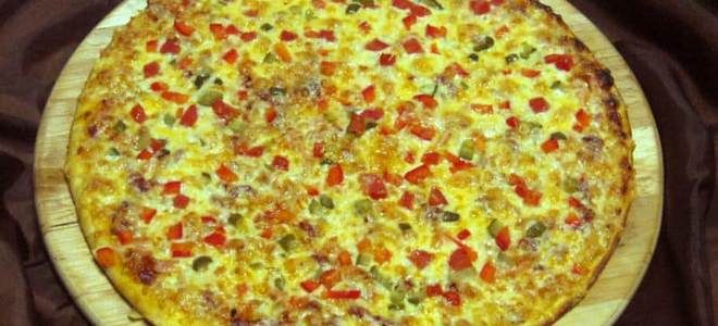 заливная пицца в духовке заливная пицца в духовке