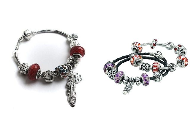 браслет пандора с шармами браслет пандора с шармами