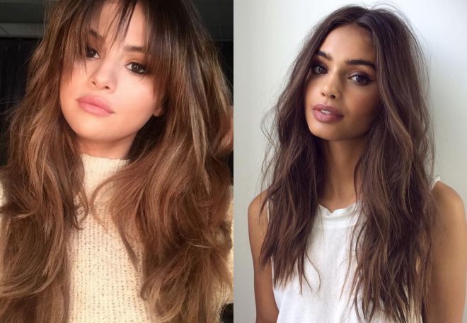 длинные волосы шатен длинные волосы шатен