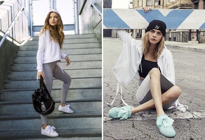 кеды Пума с лентами кеды Пума с лентами