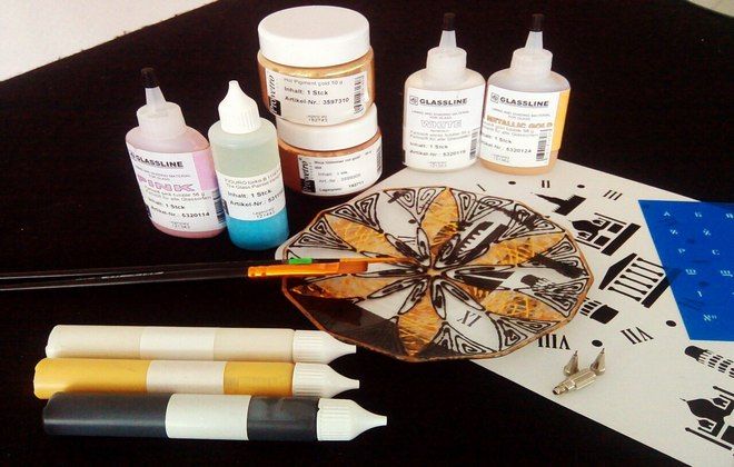 краски для фьюзинга краски для фьюзинга