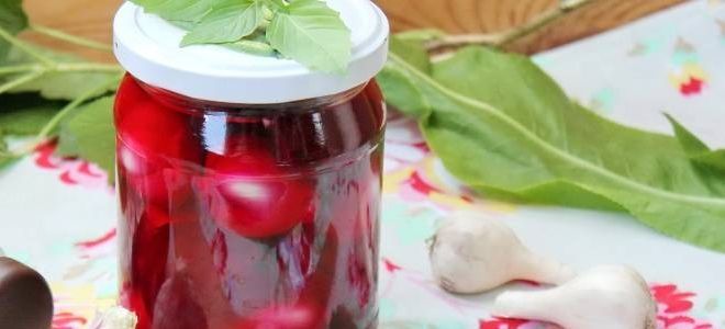 маринованная свекла с чесноком маринованная свекла с чесноком