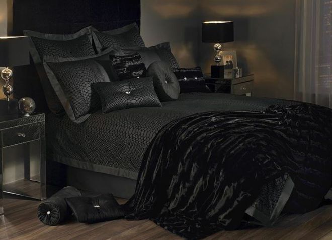 постельное белье черного цвета постельное белье черного цвета
