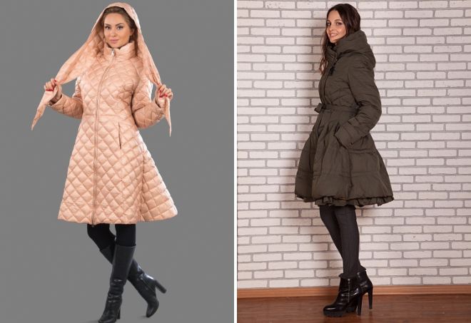 пуховик платье с капюшоном пуховик платье с капюшоном