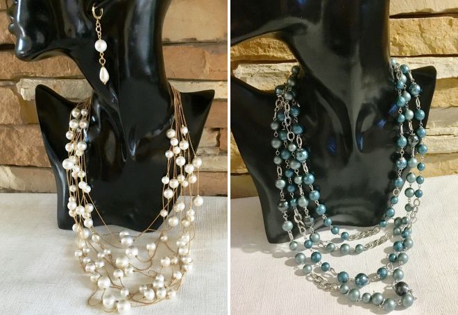 стильные колье из жемчуга стильные колье из жемчуга