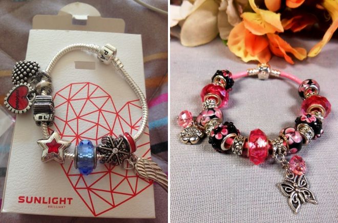 браслет с шармами санлайт браслет с шармами санлайт