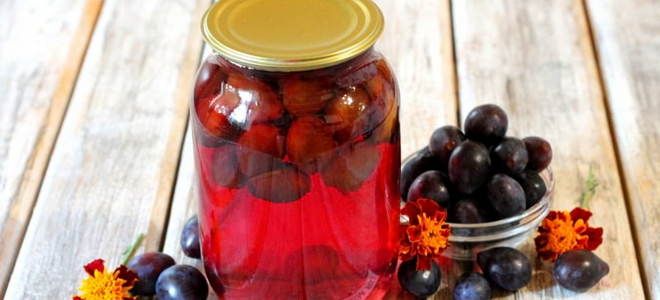 компот из сливы на зиму без сахара компот из сливы на зиму без сахара