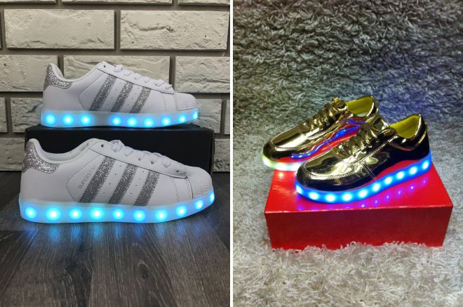 летние светящиеся кроссовки летние светящиеся кроссовки