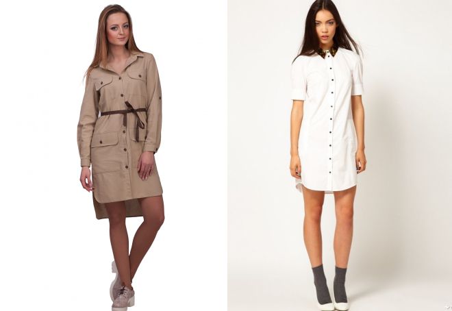 льняное платье-рубашка льняное платье-рубашка