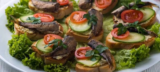 самые вкусные бутерброды со шпротами самые вкусные бутерброды со шпротами