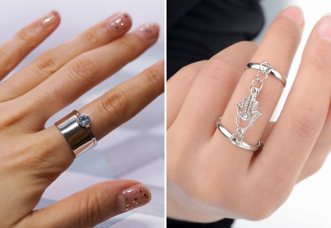 Двойное обручальное кольцо Двойное обручальное кольцо