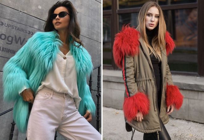 Искусственный мех под ламу Искусственный мех под ламу