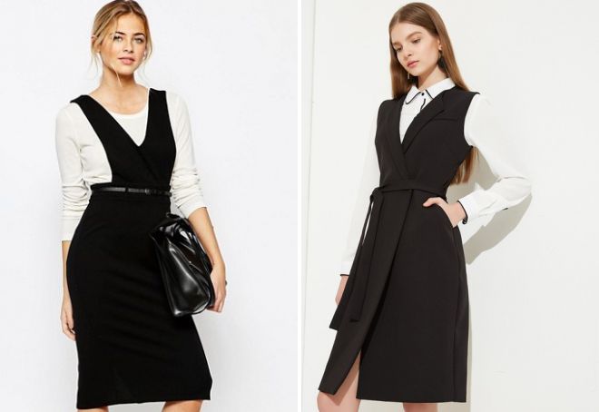 модные офисные сарафаны модные офисные сарафаны