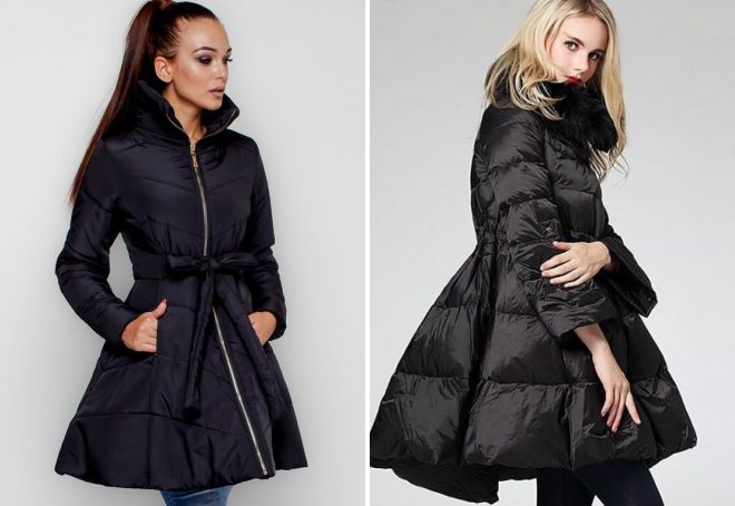 пуховик платье с воротником пуховик платье с воротником