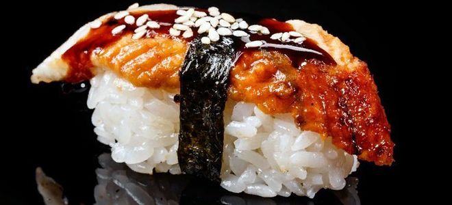 суши с угрем суши с угрем