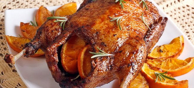 утка с медом и горчицей в духовке утка с медом и горчицей в духовке