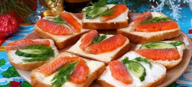 вкусные бутерброды с семгой вкусные бутерброды с семгой