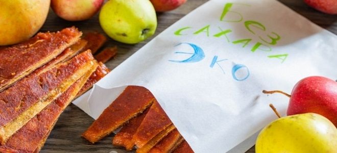 яблочная пастила без сахара в домашних условиях яблочная пастила без сахара в домашних условиях