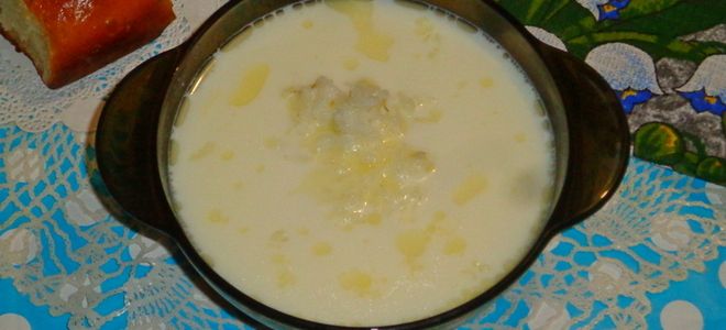 фото8 жидкая рисовая каша на молоке