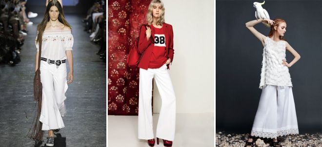 белые клешеные брюки белые клешеные брюки