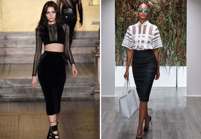 черная юбка карандаш черная юбка карандаш