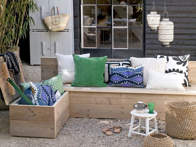 деревянная скамья с ящиком деревянная скамья с ящиком