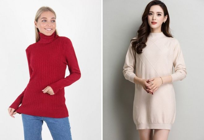 длинный теплый свитер длинный теплый свитер