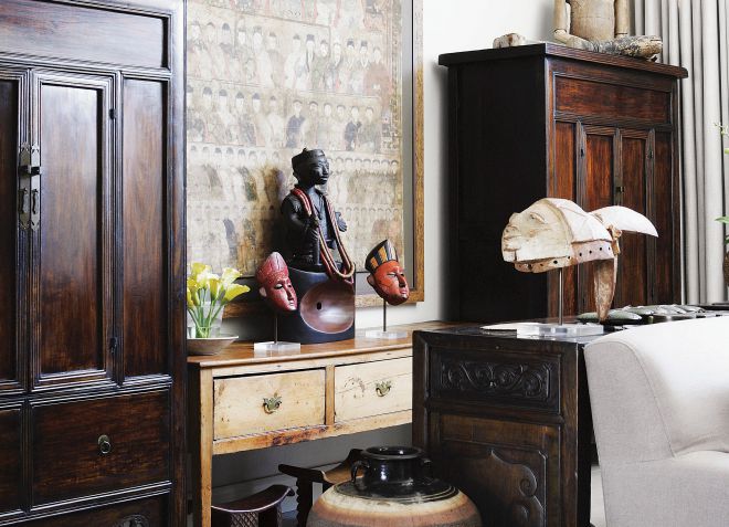 Этнические предметы интерьера