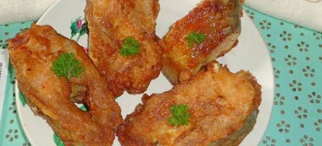 форель в панировке на сковороде форель в панировке на сковороде