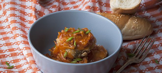 Хек с томатно имбирным соусом рецепт Хек с томатно имбирным соусом рецепт