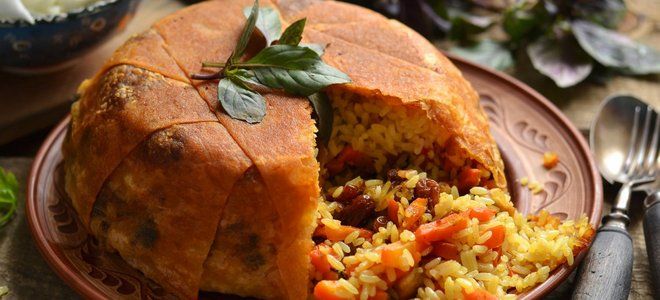 шах плов в лаваше шах плов в лаваше