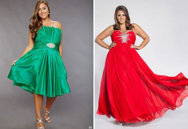 лучшие коктейльные платья для полных