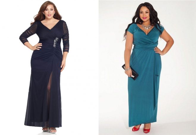 длинные коктейльные платья