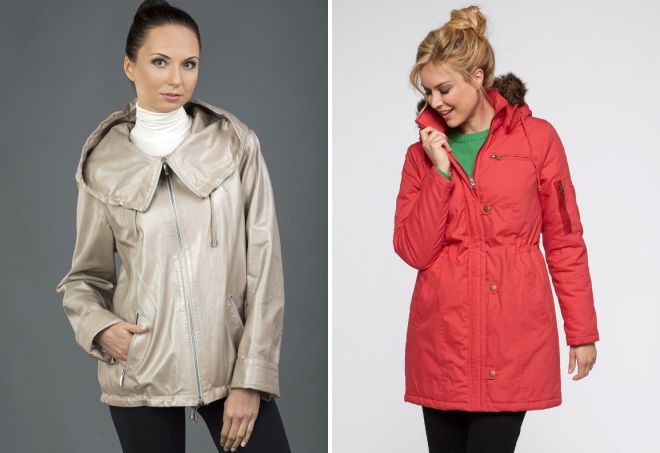 куртки на весну с капюшоном