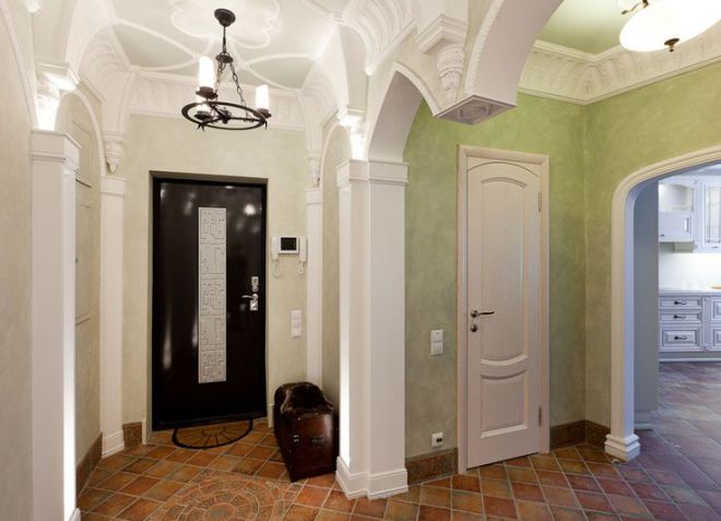 отделка прихожей 17