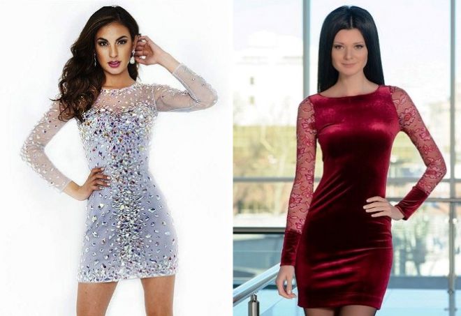 платье с длинным рукавом31