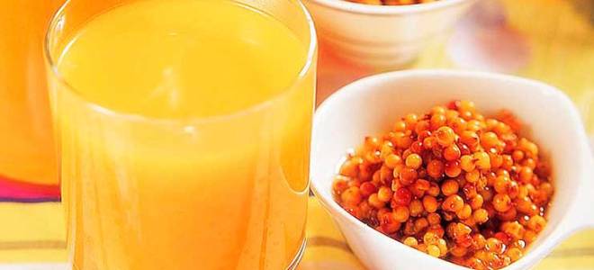 сок из облепихи