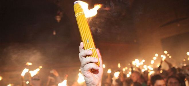 сошествие благодатного огня